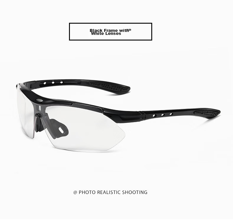 LESCA LUNETIER Marathon Glasses, Ultra-Light Running Professional Sunglasses, Outdoor Sunglasses for Cycling, Trendy Windproof Goggles for Men And Wome 25