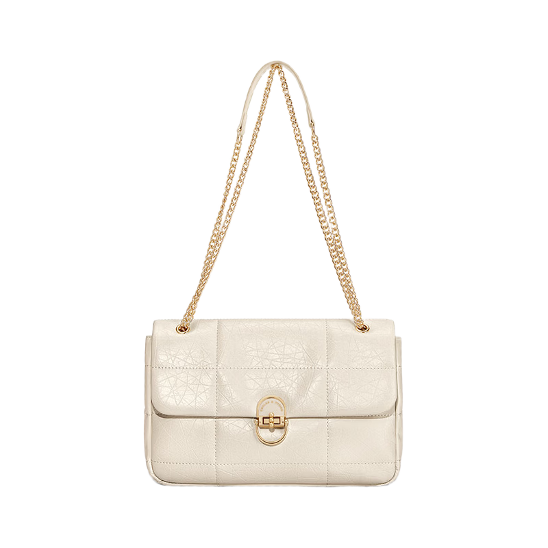 Cnoles Anniversary Gift for Girlfriend Or Wife, Practical And Thoughtful White Handbag, Versatile Ladies' Underarm Bag