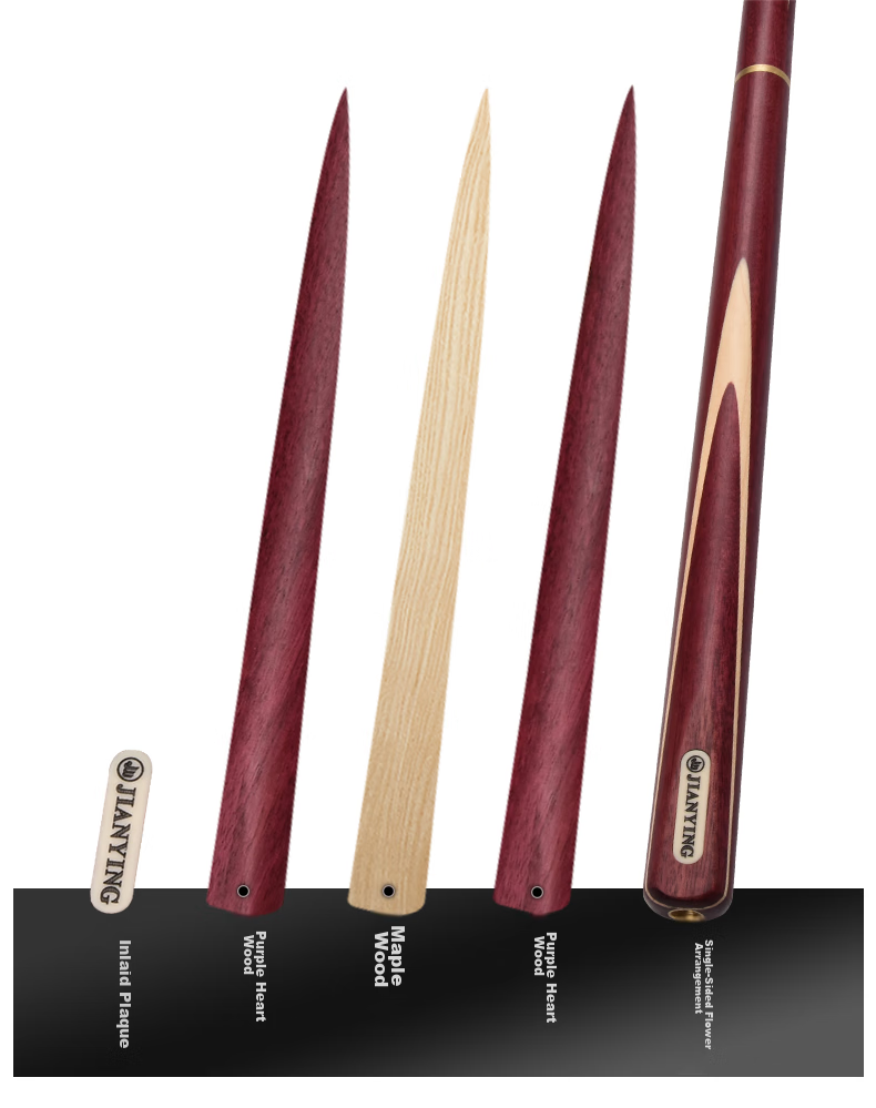 Jianying Pool Cue Tip, Chinese 8-Ball, English Snooker Billiard Cue, Jifeng 6