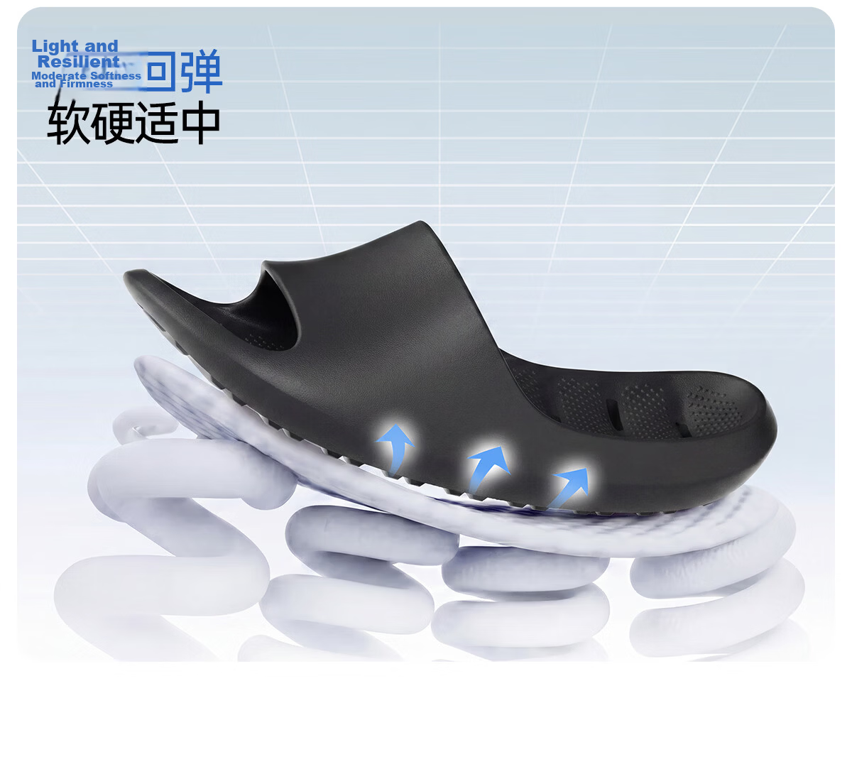 Bigga Plus Men's Extra Large Hollow Out Slippers Bathroom Shower Non-Slip Oversized 5051 Home Cool Slippers Gray Size 42-43 17