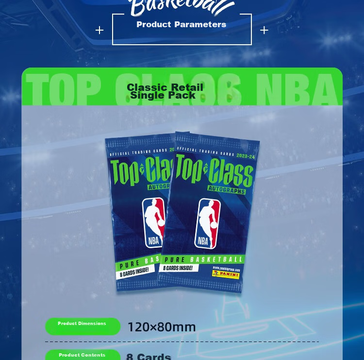 PANINI NBA Basketball Topclass 2024 Classic Tin Box Set 6