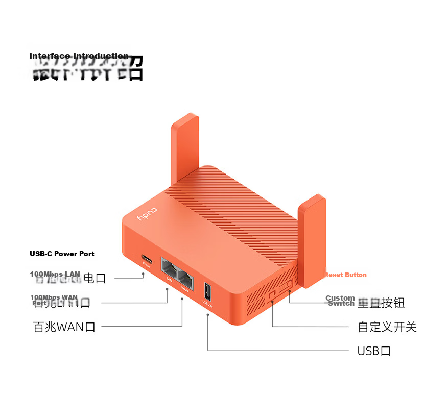 CUDY BE3600 WiFi 7 Whole-Home Mesh Router Dual-Band Gigabit Ports Signal Amplifier for Large Villas 8
