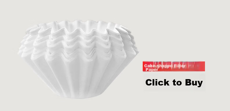 Timemore Ice Gaze B75 Pour Over Coffee Filter Cup Cake Filter Cup Flat Bottom Filter Cup Home Coffee Utensils 1