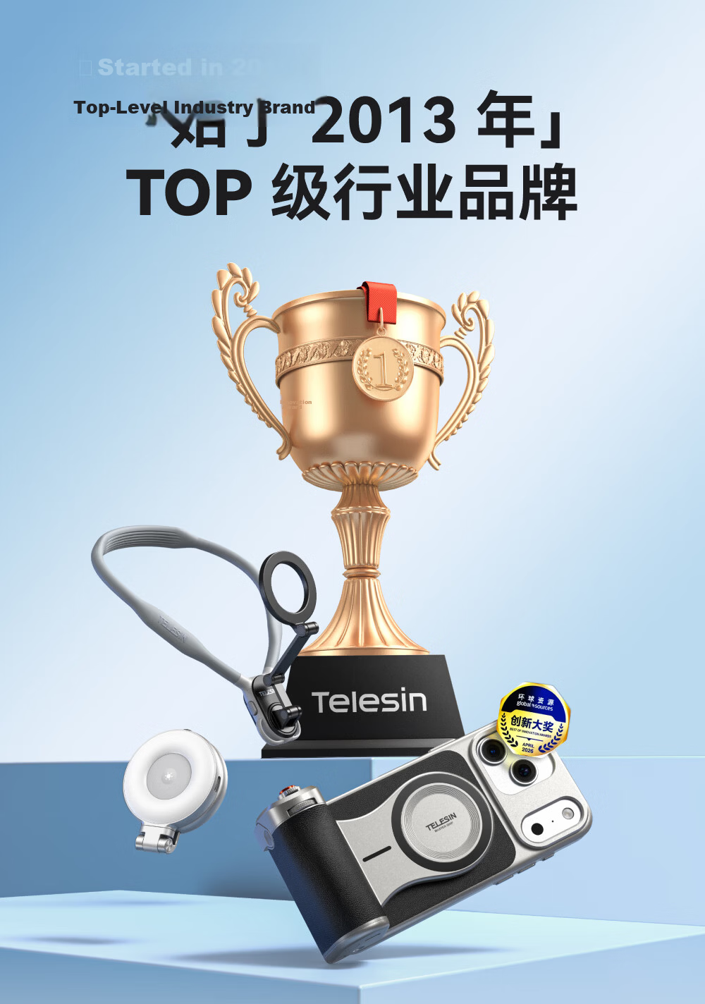 TELESIN Compatible Protective Case for GoPro 13/12, Rabbit Cage for GoPro 11 Frame, GoPro Protective Shell Compatible with Hero 10/9 for Horizontal And Vertical Shooting 1
