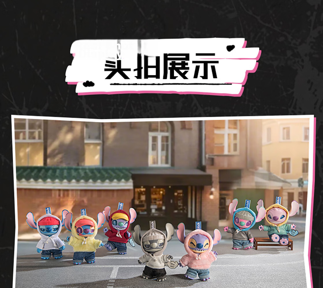 MINISO Disney Stitch By Your Side Series Blind Box Figure Toy Ornament Birthday Gift Unisex Single Box 8