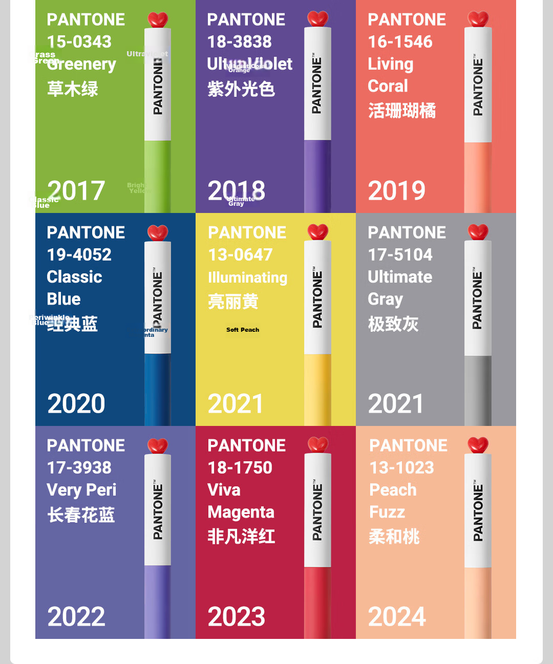 KACO x PANTONE Collaboration 0.5mm Gel Pen High-Value Signature Pen Quick-Dry Ballpoint Pen Black Ink Carbon Pen Student Exam Pen (2000) 2-Pack 5