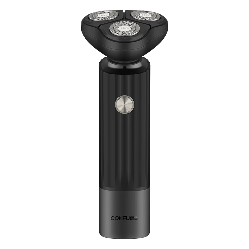 CONFU Electric Shaver Men's Quick Charge Full Body Washable Wet and Dry Portable 3-Blade Razor G5