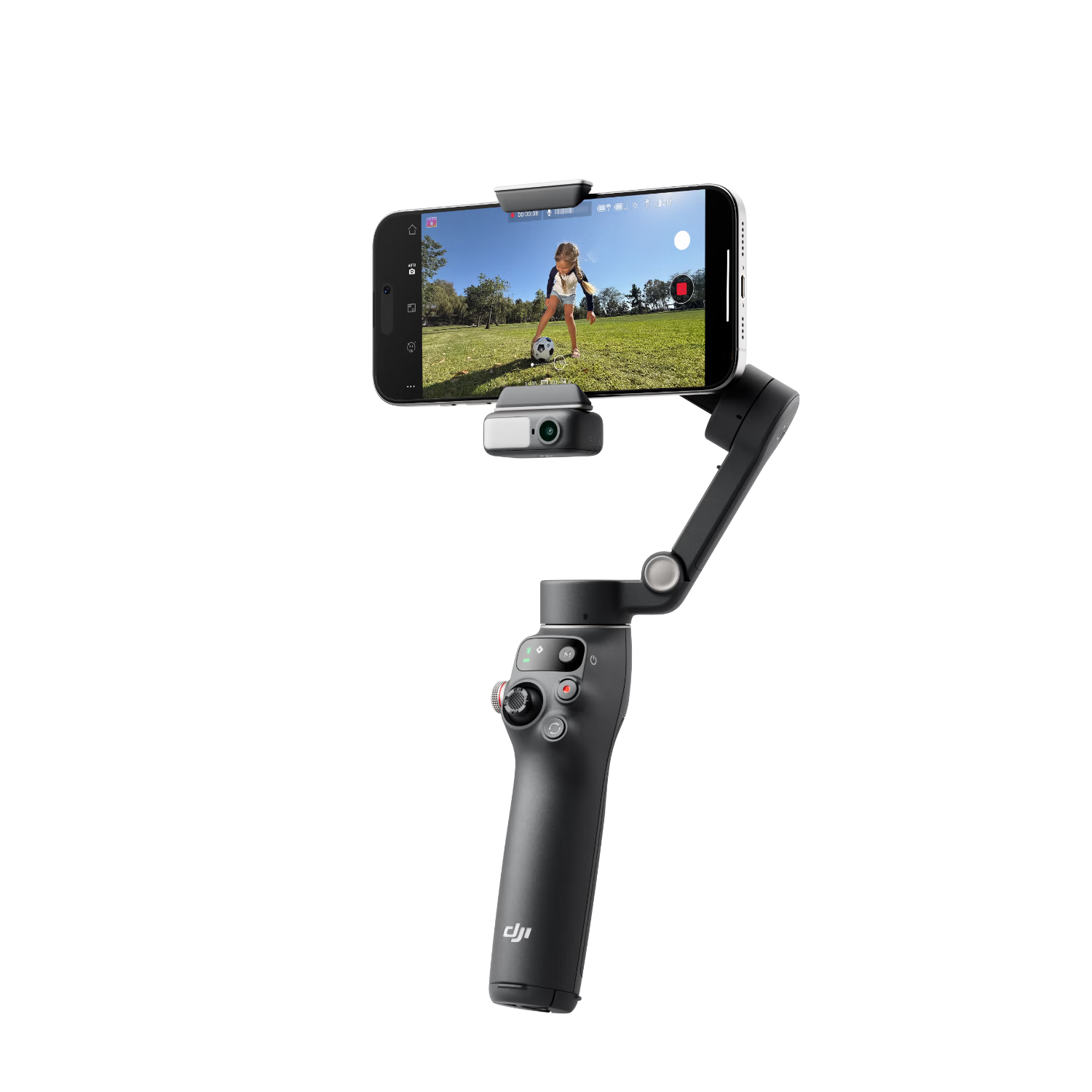 DJI Osmo Mobile 8 Smartphone Gimbal Handheld Stabilizer OM8 360° Tracking Anti-Shake Selfie Stick Foldable Portable Live Streaming Vlog Tool