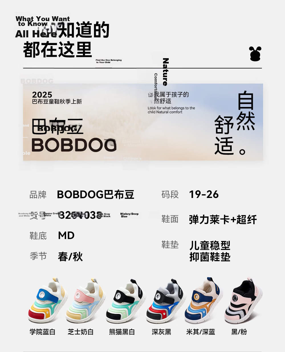 Bobdog Toddler Baby Walking Sandals Soft Sole Breathable Non-slip Infant Children's Shoes White Blue Size 22 3