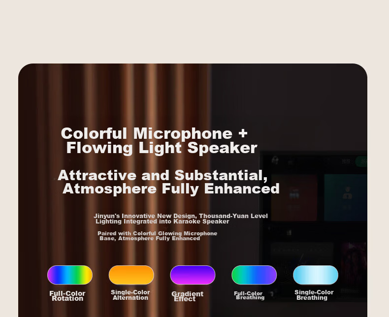 KINYO K88Ultra 2nd Gen All-in-One Karaoke Speaker System 2026 Home KTV Set Microphone Singing Device Bluetooth Speaker Karaoke TV Gift 15