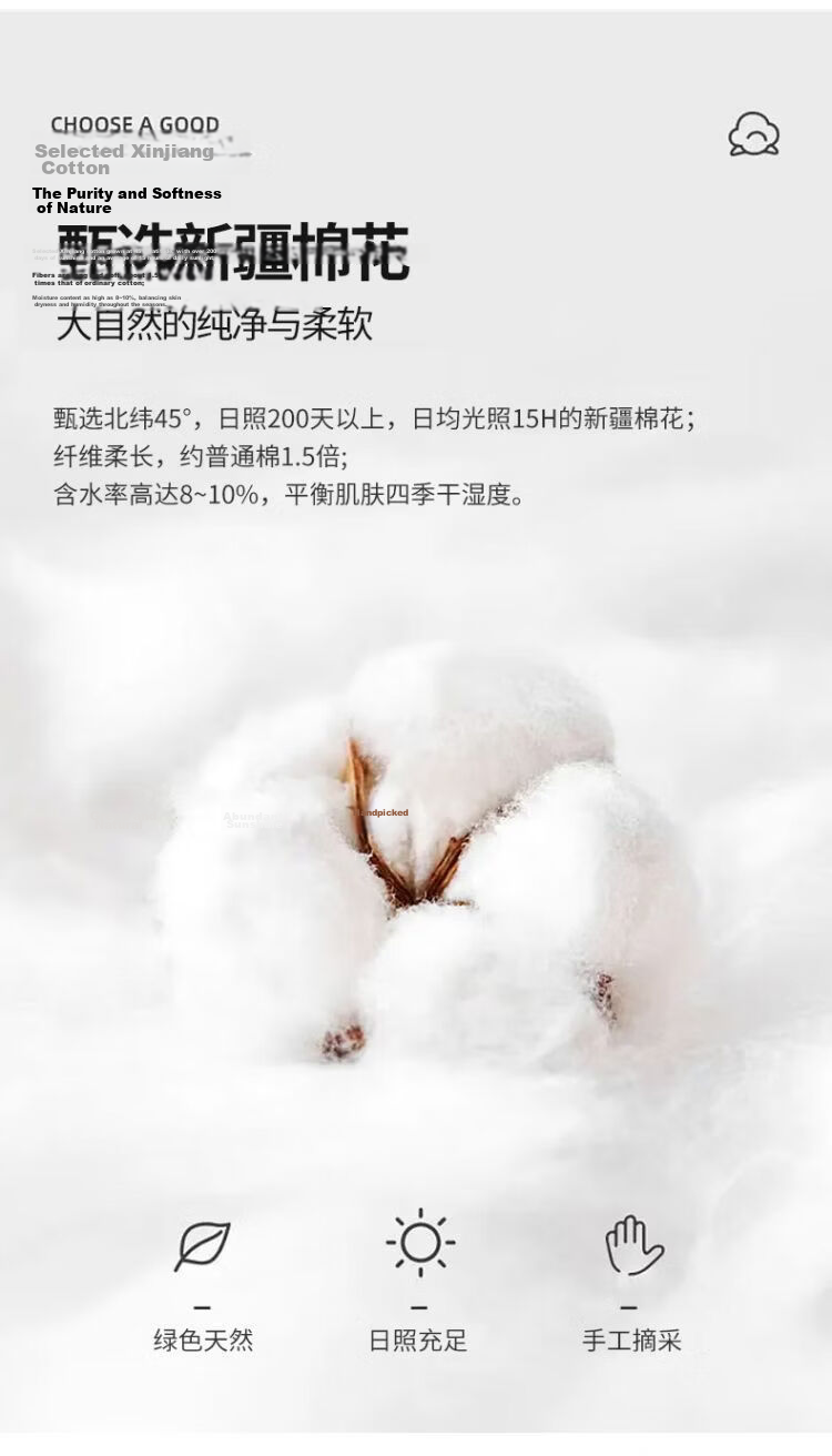 MINISO , 100% Xinjiang Cotton Mattress Pad, Tatami Mat, Double Bed Pad, 1.8x2 Meters Bed 9