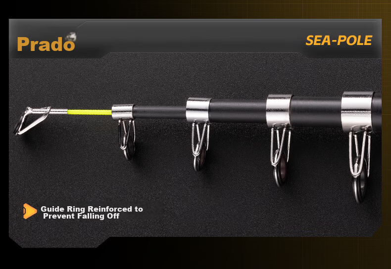 Weilianmeng 2.7-Meter Pulaoduo Sea Rod, Bare Rod, Ultra-Hard Casting Rod, Long-Distance Casting Rod, Sea Fishing Rod, Fishing Pole, Bighead Carp And Silver Carp Rod, Spinning Rod, Fishing Tackle 4