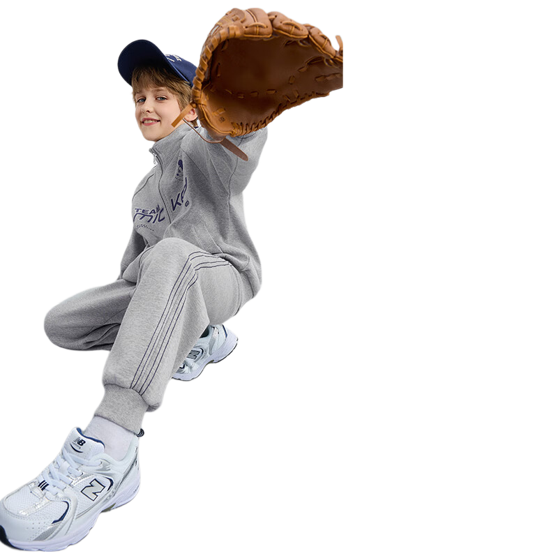 Disney Kids Set Boys and Girls 2026 Spring New Knit Sports Sweatshirt Two-Piece Trendy Cool for Older Children