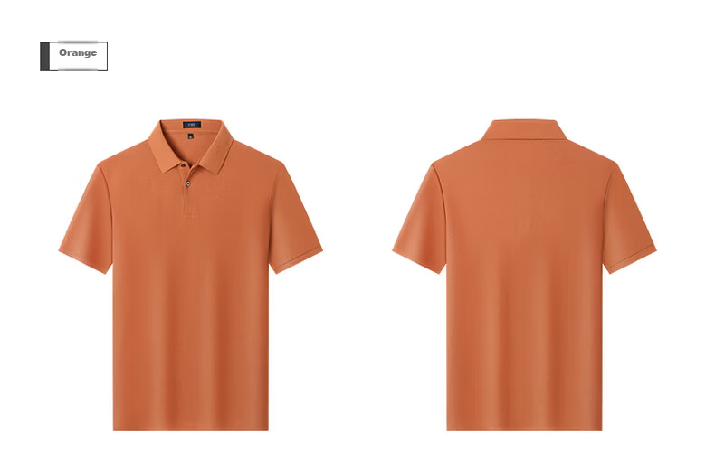 FIRS 100% Cotton Mercerized Summer Short Sleeve Polo Shirt 2026 New Men's T-Shirt High-End Top 30