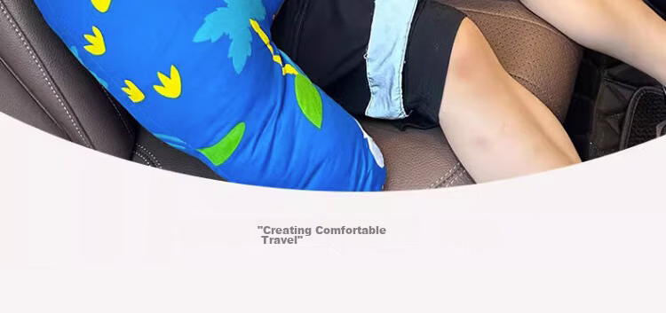 Digalun Kids Car Travel Sleeping Pillow Rear Seat Child Long-Distance Travel Cushion Safety Belt Neck Protection Pillow 15