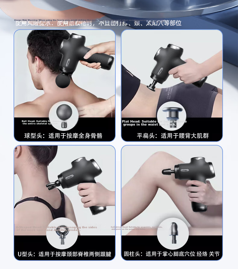 Li-Ning Massage Gun, Shoulder Neck Back Massager, Fascia Gun, Professional Mini Portable Fitness Muscle Relaxation Device, Father's Day Mother's Day Spring Festival Valentine's Day Gift for Men And Wome 19