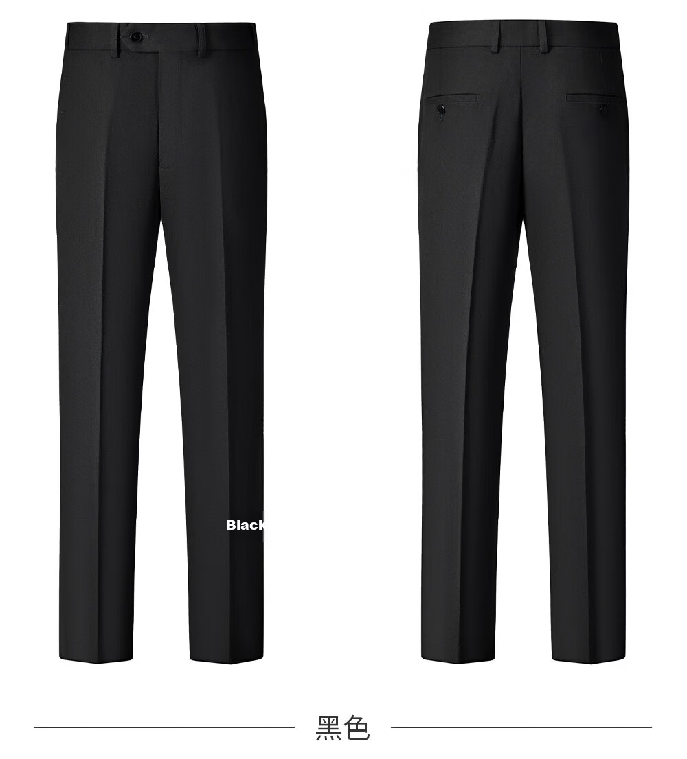 ROMON Men's Business Suit Set Blazer + Vest + Trousers Light Gray XL 41