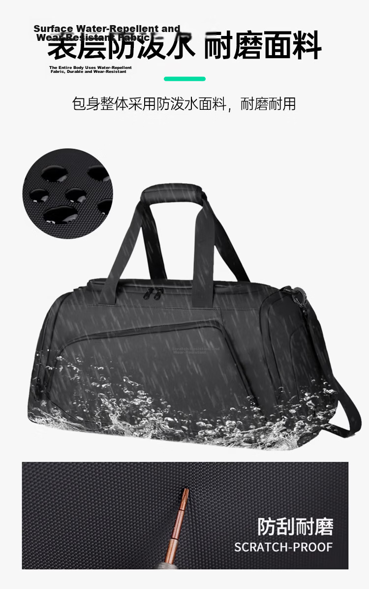 Banjeni Large Capacity Travel Backpack for Men and Women, Luggage Sleeve, Maternity Bag, Business Trip, Gym, Handheld and Crossbody Bag 9