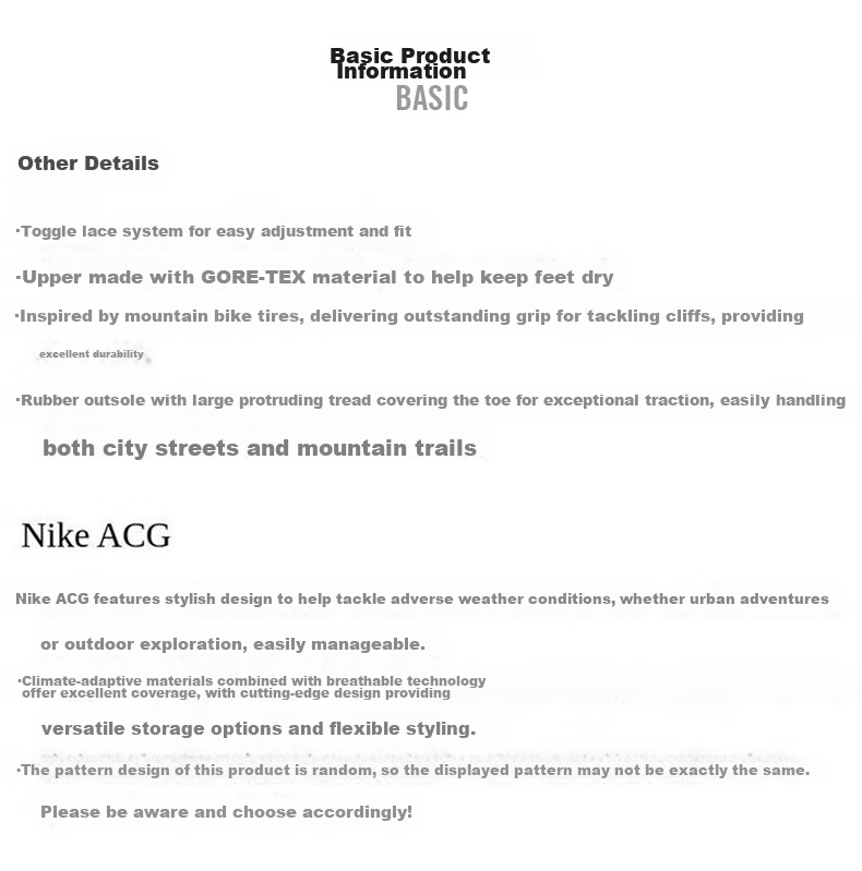 NIKE Men's MOUNTAIN FLY 2 LOW GTX Waterproof Sports Casual Shoes HF6245-200 Black Purple Size 42.5 5