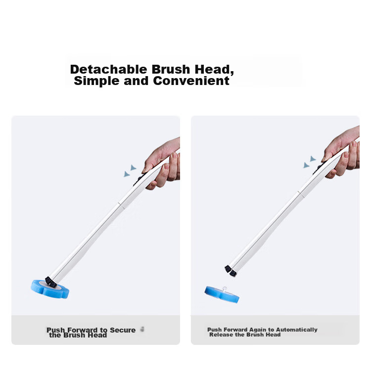JD Jingzao Weijing Easy Disposable Toilet Brush with No Drilling, Soluble Replacement Brush Head with Cleaning Liquid 11