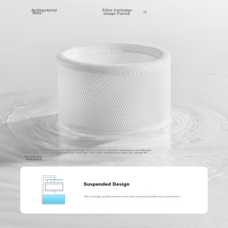 Mijia Xiaomi (MI) Mist-Free Humidifier 3-800, Quiet Home Bedroom Office 6L Large Capacity, 800ml/h Fast Humidification CJSJSQ04ZMZ Gift Moisturizing for Wome 14