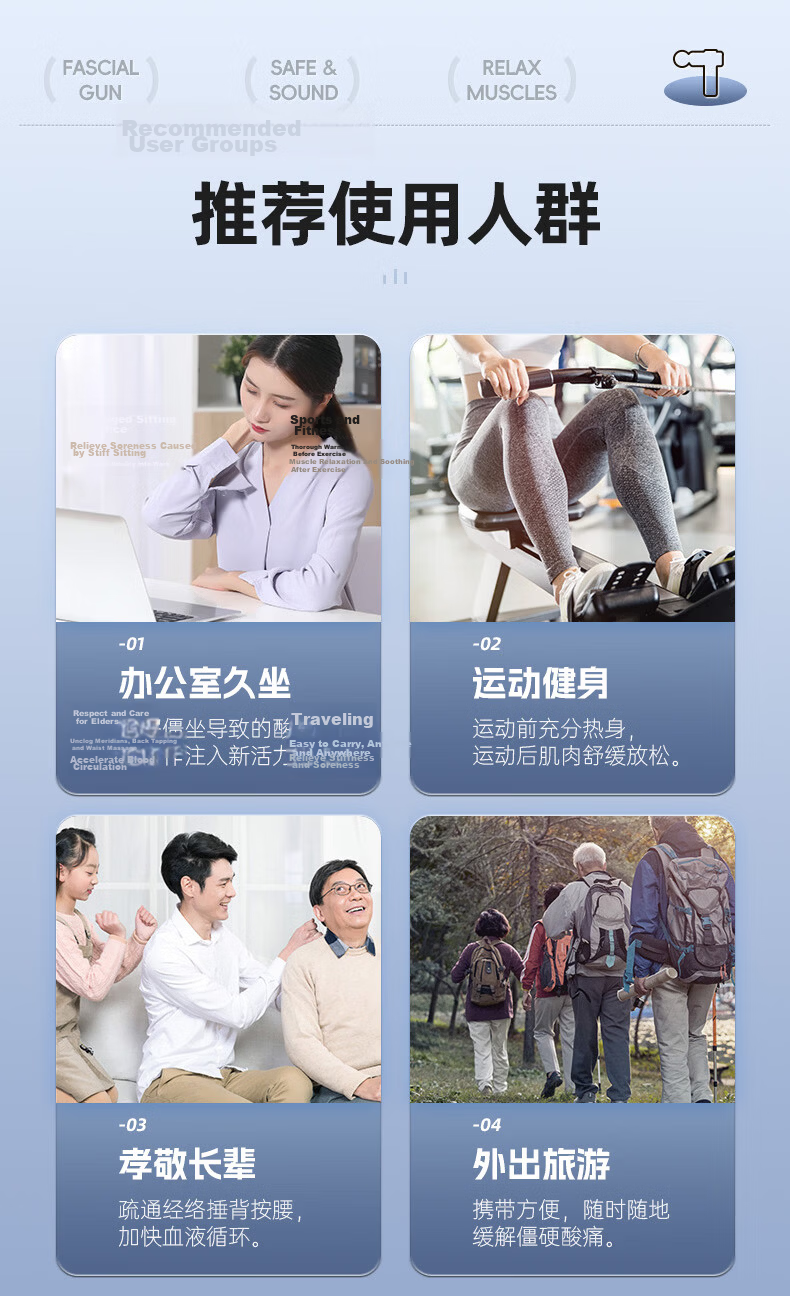 Li-Ning Massage Gun, Shoulder Neck Back Massager, Fascia Gun, Professional Mini Portable Fitness Muscle Relaxation Device, Father's Day Mother's Day Spring Festival Valentine's Day Gift for Men And Wome 23