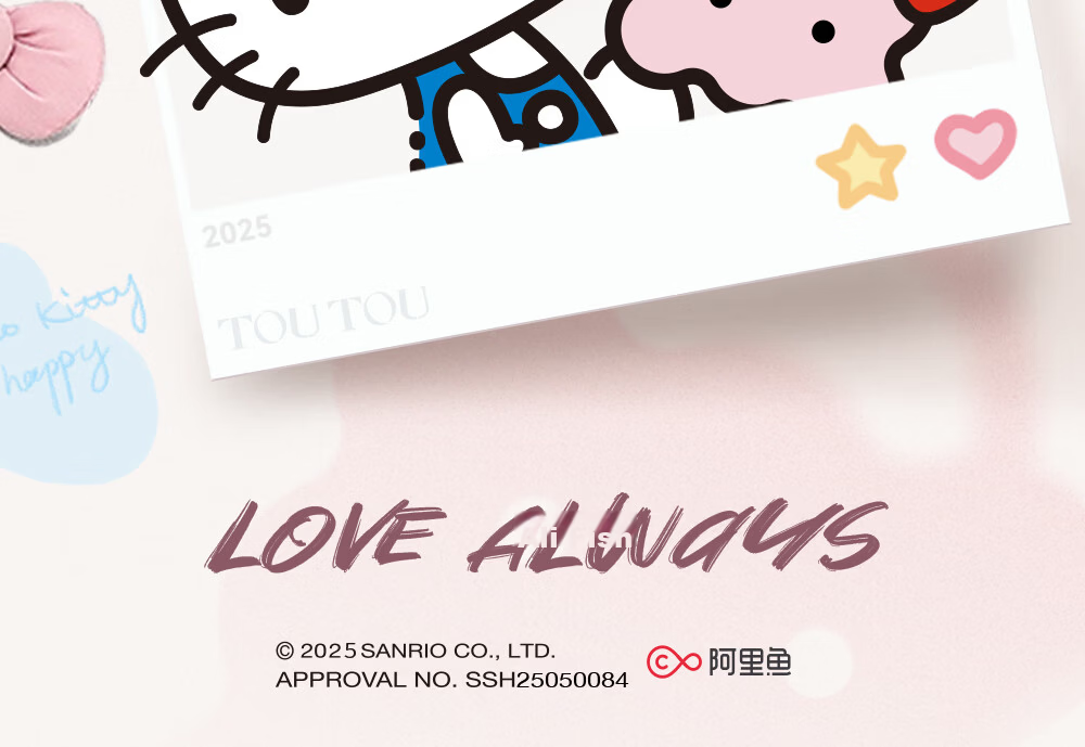 Toutou Hello Kitty Kitty Cat Card Holder Red Short Wallet Money Clip Best Friend Girl Birthday Gift 2