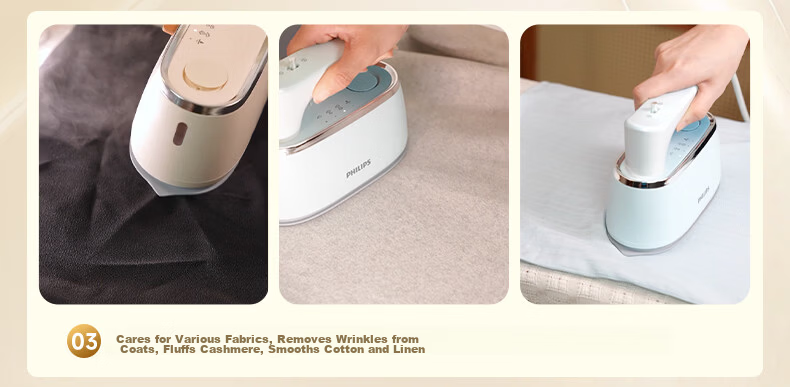 PHILIPS Handheld Compact Iron And Garment Steamer for Home Use, Portable Travel Ironing Machine, Gift, STH3050/30 22