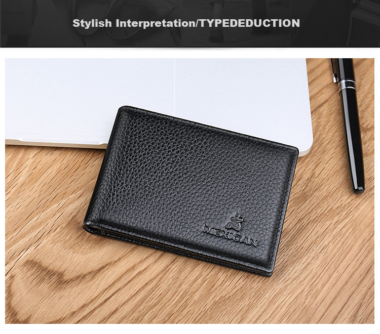 MEXICAN Business Leather ID Holder Men's First Layer Cowhide Card Case Ultra-thin Multi-card Driving License Wallet Youth 11