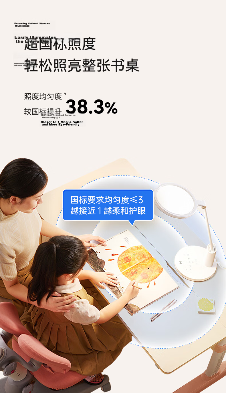 Hongmeng Smart Choice Table Lamp AAAAA Grade Eye Protection Smart Eye Care Lamp 3 Pro Jinbang Timing Limited Edition 9