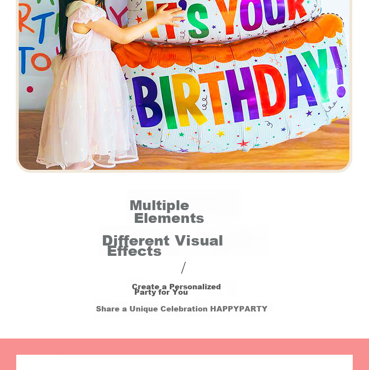 Gongxun Birthday Scene Desktop Decoration Party Handheld Sign Photo Prop First Birthday Banquet Atmosphere Blue Table Card 4