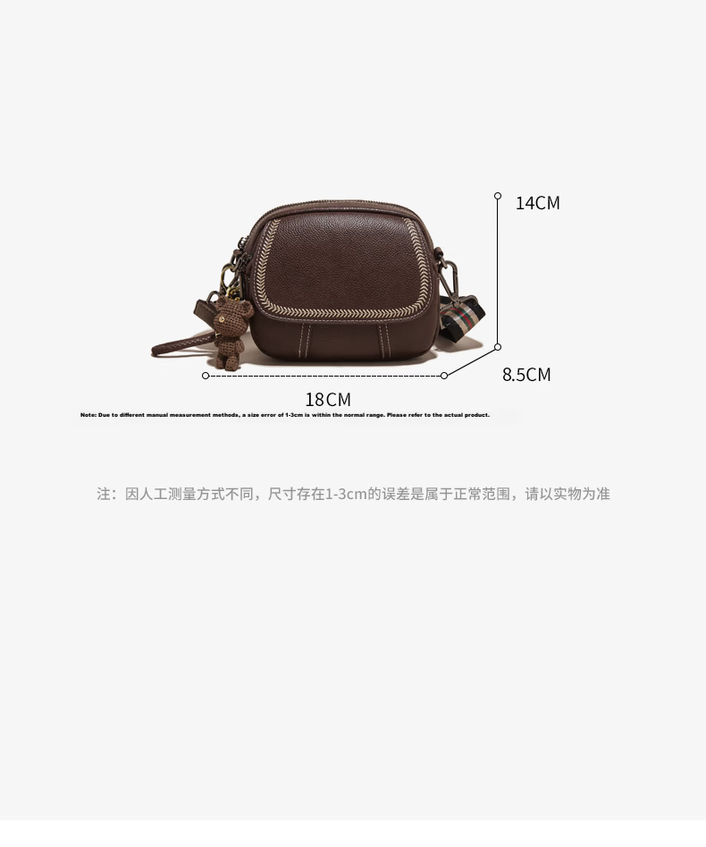 FOXER First Layer Cowhide Women's Large Capacity Shoulder Bag Crossbody Small Bag Luxury Girlfriend Birthday Gift 8