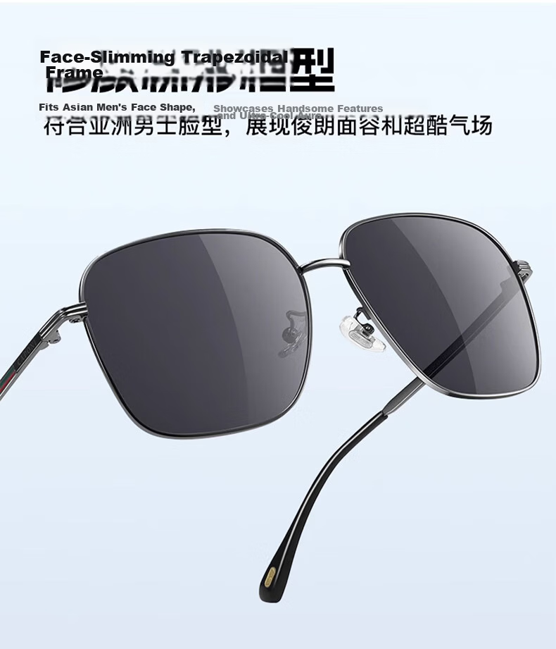 CAPONI HD Polarized Sunglasses for Men and Women Outdoor Driving Fashion UV Protection 10