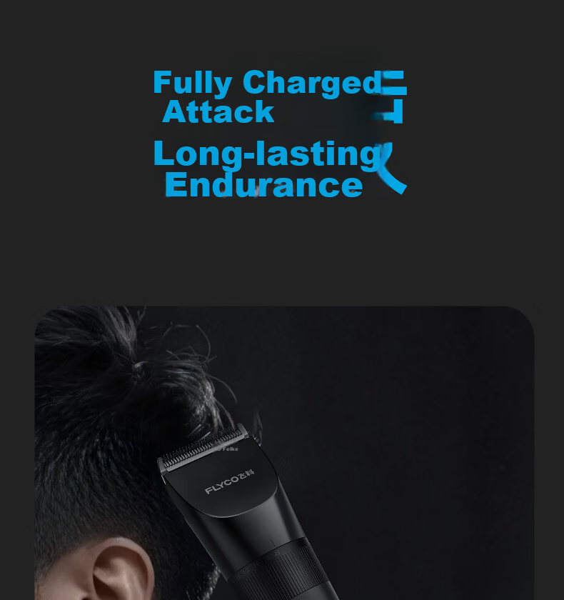 FLYCO Electric Hair Clipper FC5908 Fast Same-Day Delivery Adult and Kids Hair Trimmer Home Use Haircut Tool Men's Gift 26