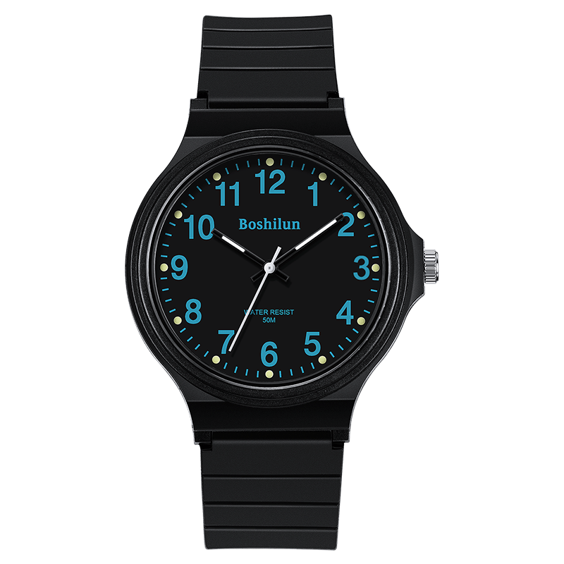 Bausch & Lomb Unisex Student Exam Watch Silent Waterproof Sports Quartz