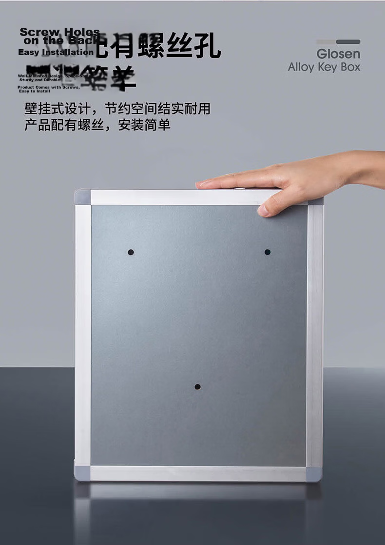 Jinlongxing Mobile Phone Storage Cabinet, Workshop Phone Locker, School Student Office Meeting Storage Box, Aluminum Alloy with Lock, 60 Slots 16
