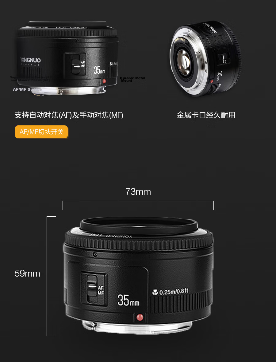 YONGNUO YN16mm F1.8S, Sony Mirrorless Large Aperture Wide-Angle Prime Lens, for Landscape And Scenic Photography 5