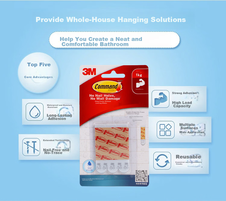 3M Highman Adhesive Tape, Invisible Waterproof Tape Large Size, Water-Proof And Moisture-Proof Easy Storage (Large Size) 3