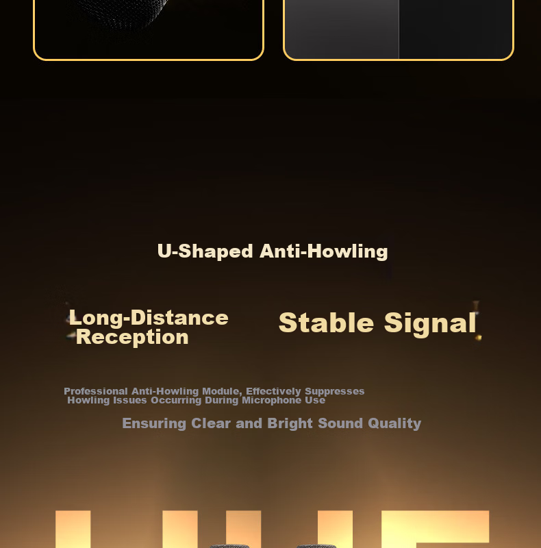Aiguozhe K55 Microphone, Dual-Channel Handheld Conference U-Segment Stage Anti-Interference Anti-Loudness Speech Training Broadcasting Professional Stage Wedding Performance 5
