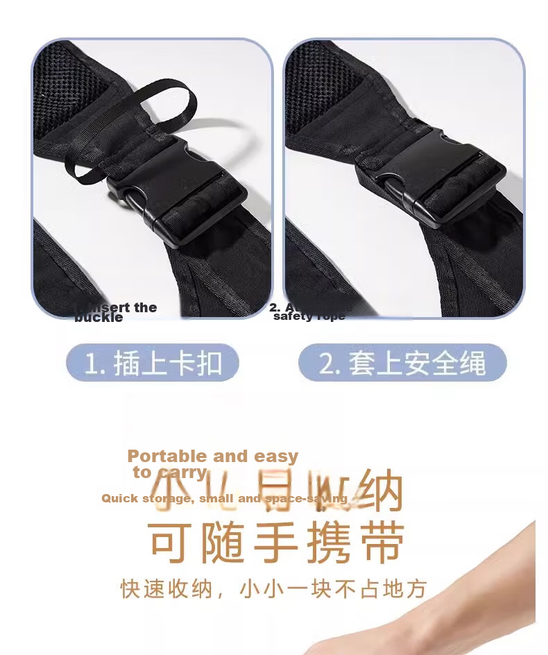 FENYE Newborn Front-Carrier Adjustable Baby Waist Stool 0-48 Months Breathable Skin-Friendly Outdoor Baby Carrier 12