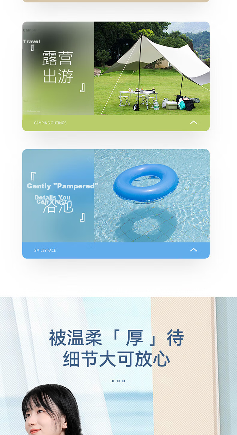 MINISO Disposable Pillowcase Travel Essentials for Holidays, Vacations, And Business Trips (4 Pieces × 2 Packs) 8