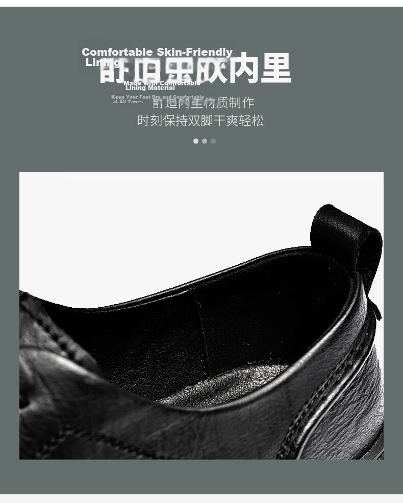 MULINSEN Men's Business Casual Shoes, Soft Sole Work Formal Shoes, Men's Shoes, Size 40, Black, 99136 11