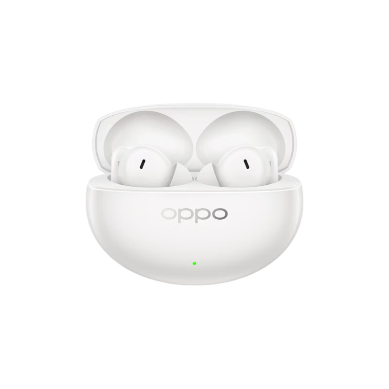 OPPO Enco Air5 Pro True Wireless Noise Cancelling In-Ear Bluetooth Earphones Long Battery Life Compatible with Apple Huawei Xiaomi Phones Moon Pearl White