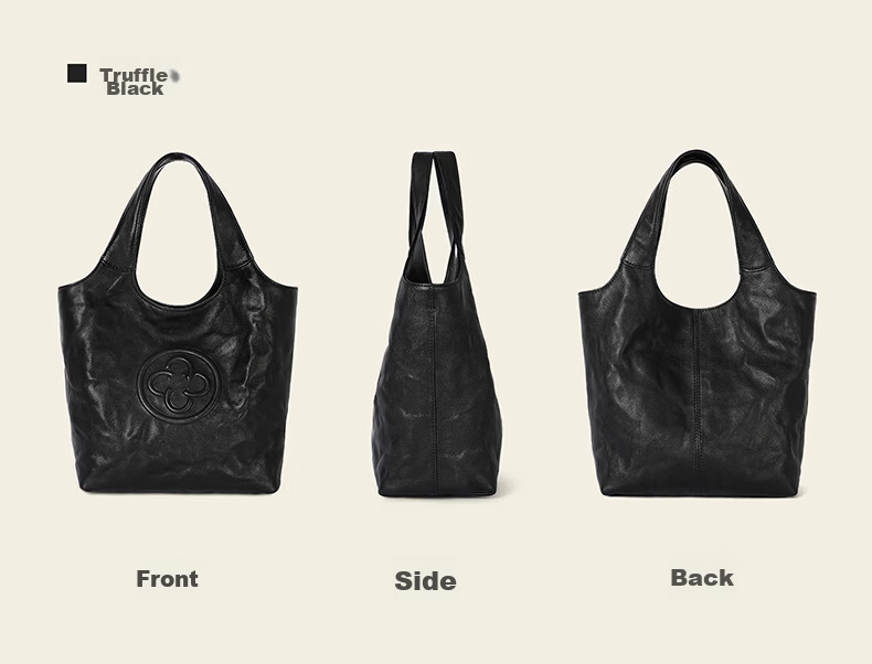 CASSILE Celebrity Style Vegetable Tanned Cowhide Tote Bag Women Luxury Handheld Crossbody Bag Birthday Qixi Festival Gift 61