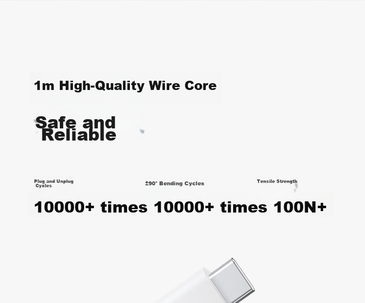MI Original USB-C Data Cable, 100cm, 6A Charging Cord, White, Compatible with USB-C Port, for Phones And Game Consoles, Charging Xiaomi Redmi/K70 11