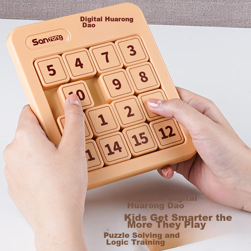 Feibei Digital Huarongdao 5x5 Magnetic Puzzle, Educational Toy for Early Learning, Gift for Children Aged 3-6 3
