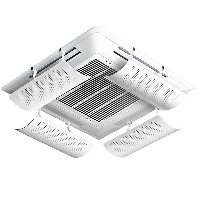 Xiao Huanghou Central Air Conditioner Wind Deflector Shield Cold Air Outlet Cover Guide Plate Universal 55cm Ceiling Cassette Unit