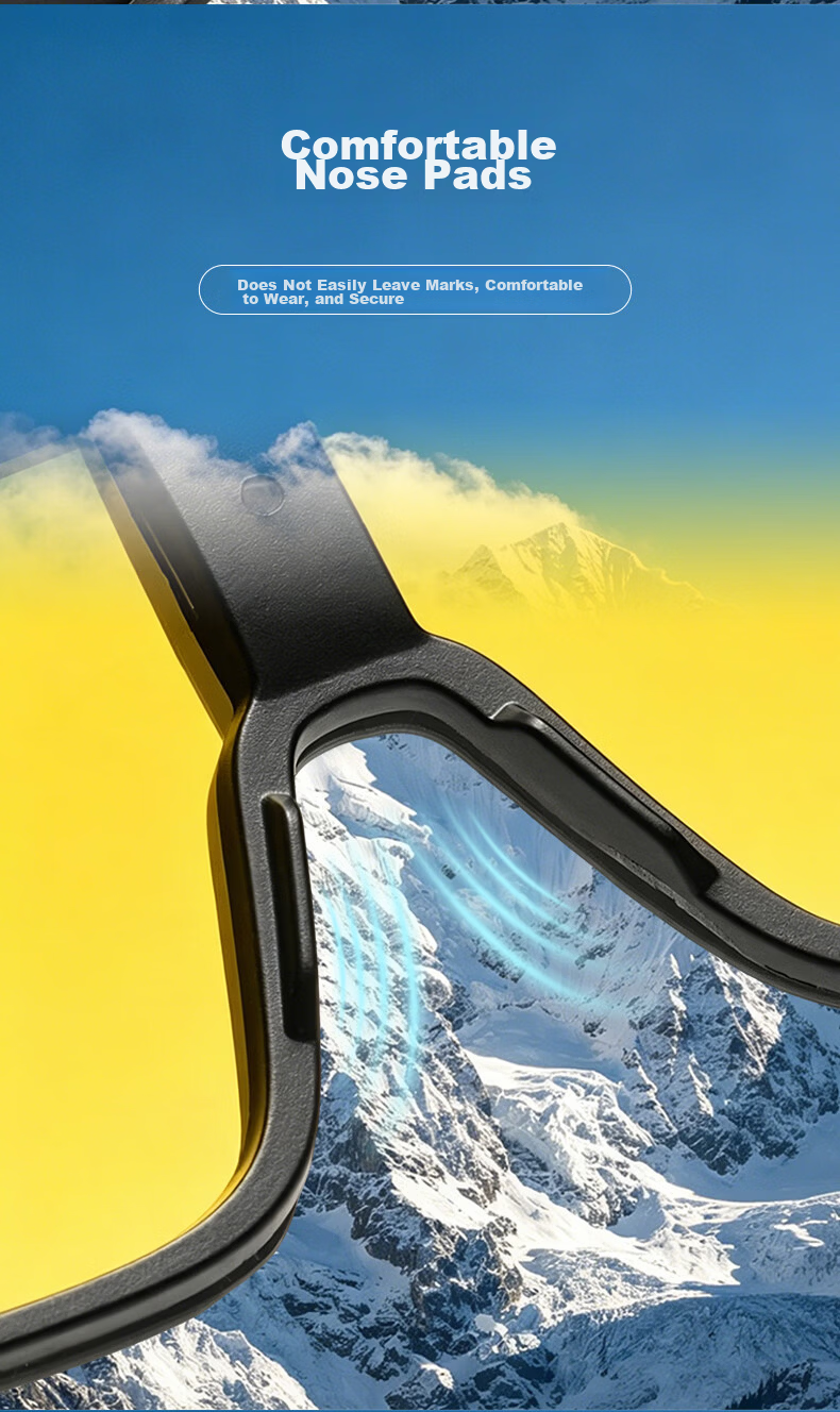 JFJN Night Vision Glasses Myopia Clip-On Cycling Mountaineering Sunglasses Driving Anti-Glare High Beam Protective Goggles HW001 14