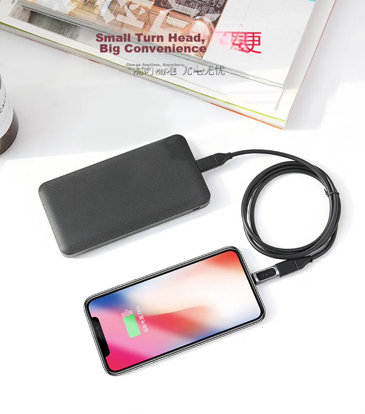 ROCK USB to Type-C Adapter OTG Charging Data Cable USB Drive for Apple iPhone 16/15, iPhone 15/16 Pro Max, Laptop, Huawei, Android Tablet 5