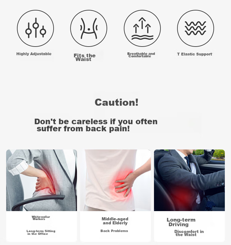 JD Jingzao Ergonomic Lumbar Support Upgraded Office Chair Lumbar Cushion Car Waist Pillow Student Backrest Cushion 5